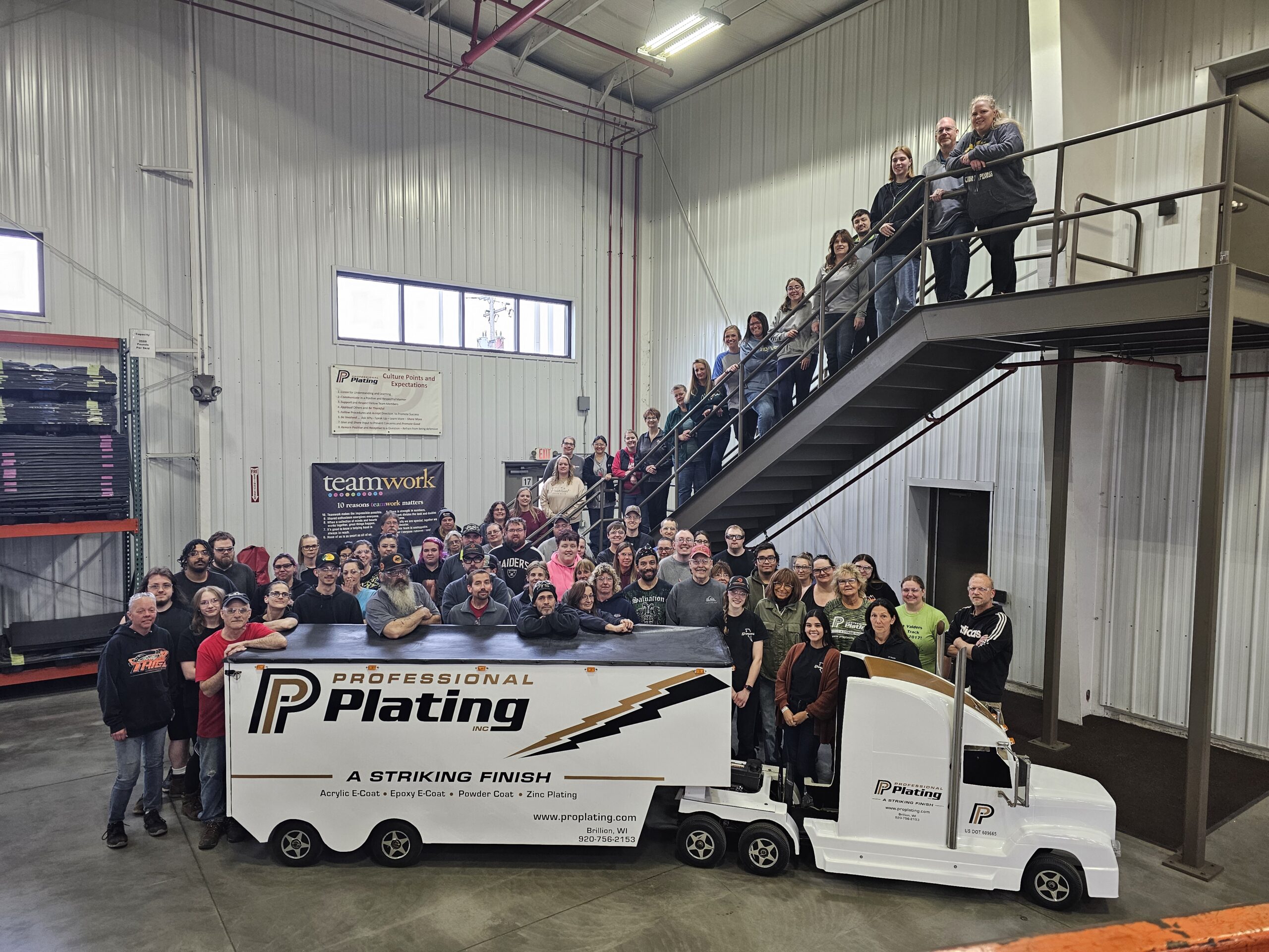 Professional Plating team